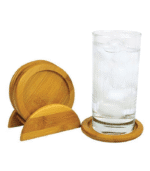 Set Coasters Bamboo - Imagen 2