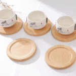 Set Coasters Bamboo - Imagen 3