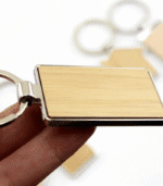 Llavero Rectangular Bamboo - Imagen 2